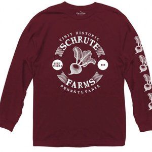 "The Office" Shrute Farms long sleeve t shirt NWT